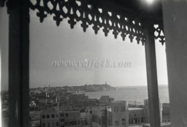 صور نادرة من مئذنة مسجد حسن بك بمدينة يافا 